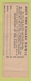 Matchbook Cover - Eagles Club Greensburg PA
