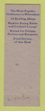 Matchbook Cover - Eagles Club Milwaukee WI