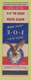 Matchbook Cover - Eagles Club White River