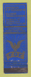 Matchbook Cover - Eagles Club Evansville IN WEAR