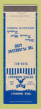 Matchbook Cover - Eagles Club Lynwood WA