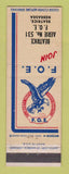 Matchbook Cover - Eagles Club Beatrice NE