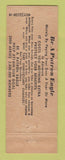 Matchbook Cover - Eagles Club Beatrice NE