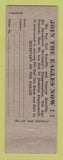 Matchbook Cover - Eagles Club Huron OH