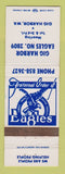 Matchbook Cover - Eagles Club Gig Harbor WA WEAR