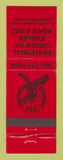 Matchbook Cover - Eagles Club Burlington WA