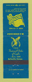 Matchbook Cover - Eagles Club Belleville KS