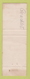 Matchbook Cover - Eagles Club Hays KS WEAR