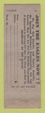 Matchbook Cover - Eagles Club Cheyenne WY