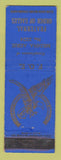 Matchbook Cover - Eagles Club Medina OH WEAR