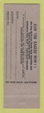 Matchbook Cover - Eagles Club Stroudsburg PA #1