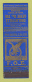 Matchbook Cover - Eagles Club Shelbyville IN