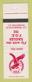 Matchbook Cover - Eagles Club Watertown NY