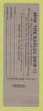 Matchbook Cover - Eagles Club Stroudsburg PA