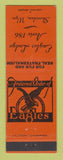 Matchbook Cover - Eagles Club Sheridan WY ORANGE