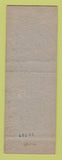 Matchbook Cover - Eagles Club Sheridan WY BLUE WEAR