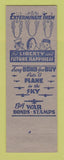 Matchbook Cover - Eagles Club Columbus OH WWII