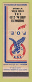 Matchbook Cover - Eagles Club Green River WY