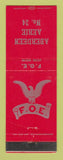 Matchbook Cover - Eagles Club Aberdeen WA