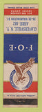 Matchbook Cover - Eagles Club Gloversville NY WEAR