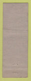Matchbook Cover - Eagles Club Leominster MA WEAR
