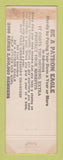 Matchbook Cover - Eagles Club Tonasket WA