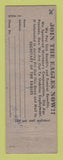 Matchbook Cover - Eagles Club Erie PA WEAR