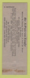 Matchbook Cover - Eagles Club Kewanee IL
