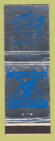 Matchbook Cover - Eagles Club Renton WA