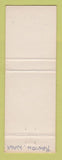 Matchbook Cover - Eagles Club Renton WA