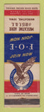 Matchbook Cover - Eagles Club Muscatine IA WEAR