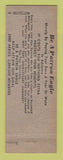 Matchbook Cover - Eagles Club Joliet IL