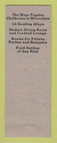 Matchbook Cover - Eagles Club Milwaukee WI