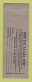 Matchbook Cover - Eagles Club Scranton PA WEAR