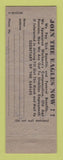 Matchbook Cover - Eagles Club Joliet IL