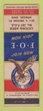 Matchbook Cover - Eagles Club Newark OH