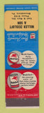 Matchbook Cover - Mobil oil gas Miller Zeisloft Bloomsburg PA