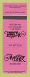 Matchbook Cover - Mountaineer Lodge Chester WV
