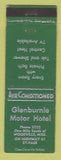 Matchbook Cover - Glenburnie Motor Hotel Woodville MS
