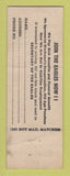 Matchbook Cover - Eagles Club Logansport IN WEAR