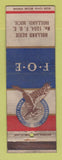 Matchbook Cover - Eagles Club Holland MI WORN