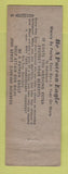 Matchbook Cover - Eagles Club Alton IL WEAR