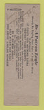 Matchbook Cover - Eagles Club Jersey Shore PA