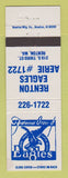 Matchbook Cover - Eagles Club Renton WA