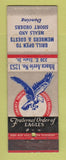 Matchbook Cover - Eagles Club Ithaca NY WEAR