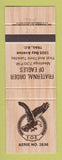 Matchbook Cover - Eagles Club Trail BC