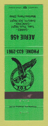 Matchbook Cover - Eagles Club Martins Ferry OH