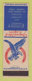 Matchbook Cover - Eagles Club Oxnard CA