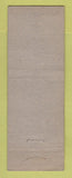 Matchbook Cover - Eagles Club Fostoria OH WORN