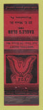 Matchbook Cover - Eagles Club Waynesboro PA